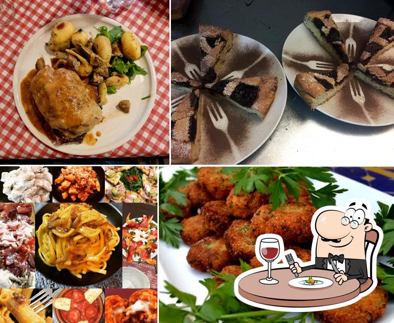 Cibo al Trattoria Osteria Il Brigantino