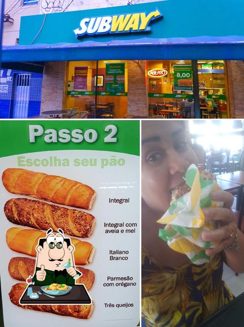 Comida em Subway