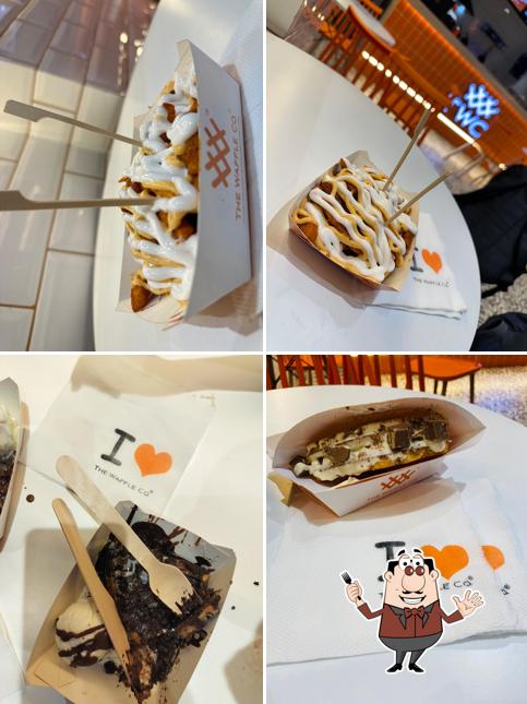 Food at The Waffle Co