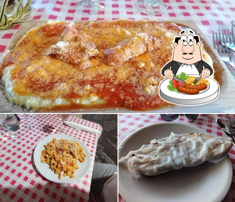 Platti al Trattoria Il Vigneto