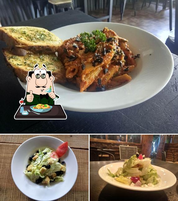 Food at Yambi's Coffee Bar
