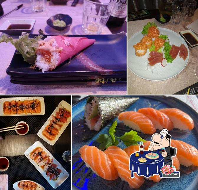 Sashimi al Ristorante Giapponese Fujisan