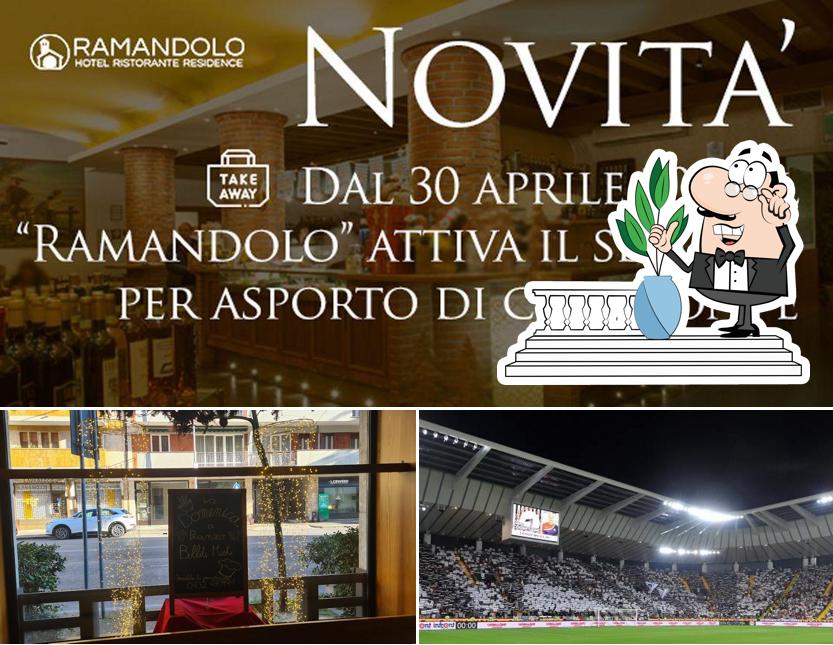 Goditi la vista dagli esterni di Hotel Ramandolo