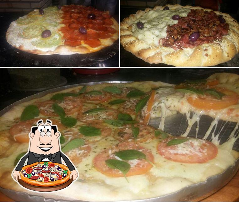 Peça pizza no Pizzaria Franchinis