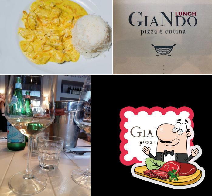 Prenditi i piatti di carne a Giando Pizza e Cucina