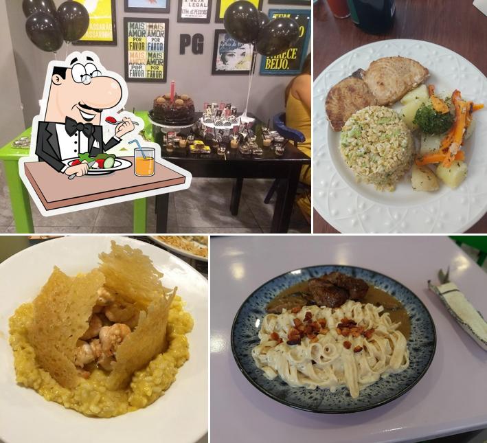 Platos en Restaurante Prático Gourmet