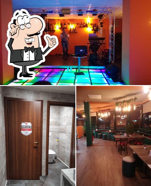 Gli interni di Mr. Jolly