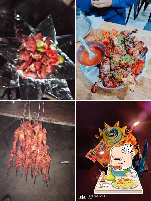 Meals at Rangla Punjab Non-Veg punjabi Dhaba sangatpur