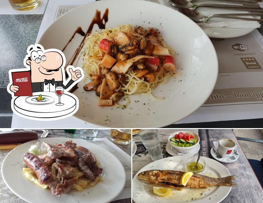 Platti al Restauran Pizzeria Susanj