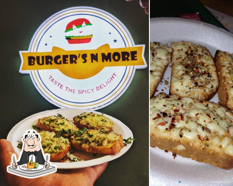 Food at Burger's N More