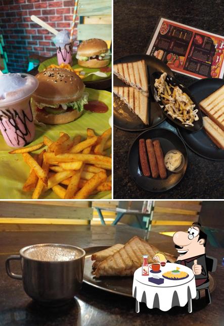 Cheese plate at Chatter's club cafe