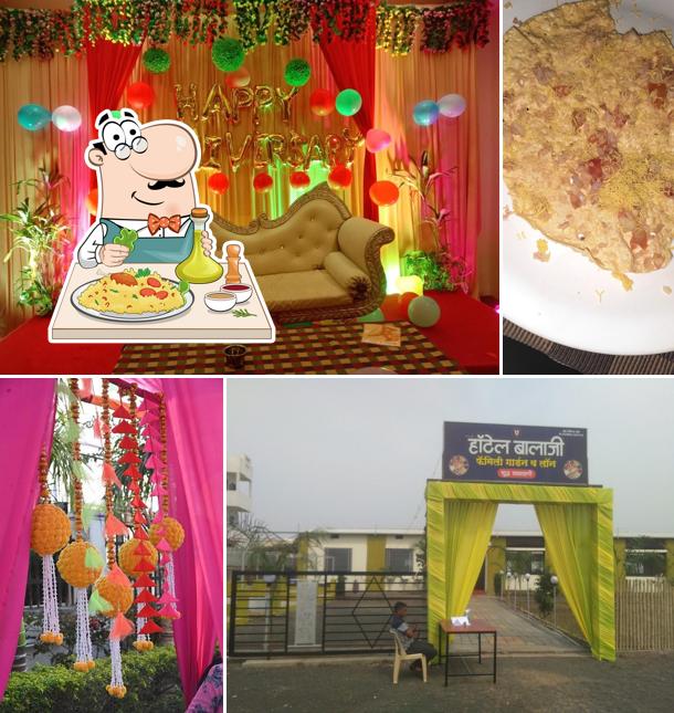 Food at Hotel Balaji Family Garden & Lawn