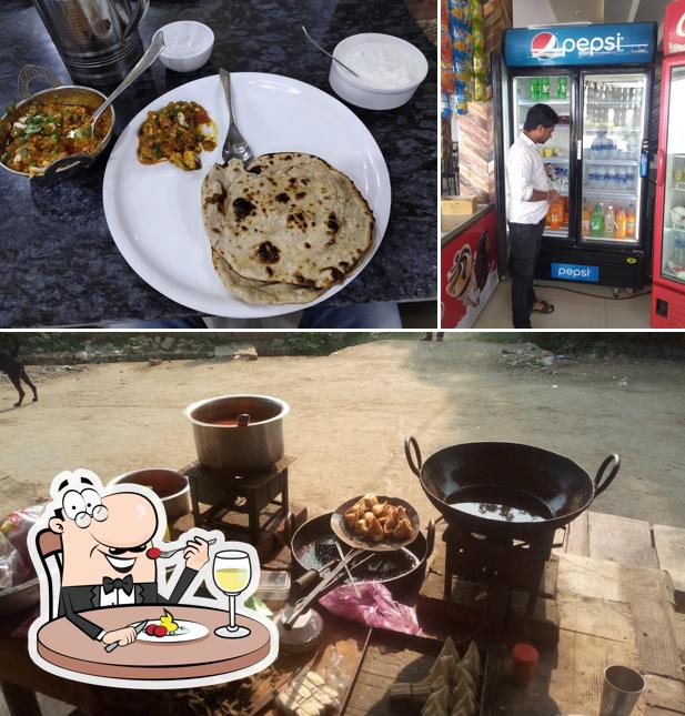 Food at Hotel Raj Sagar