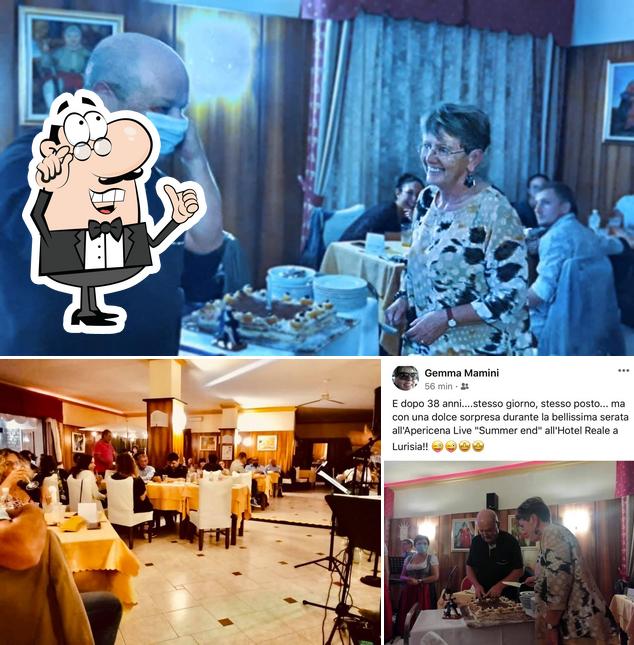 Gli interni di Restaurant @ Hotel Ristorante Reale