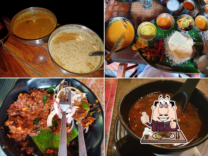 Try out meat dishes from the menu