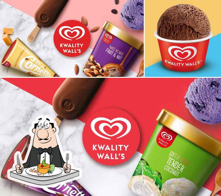 Food at Kwality Wall's Ice Cream And More