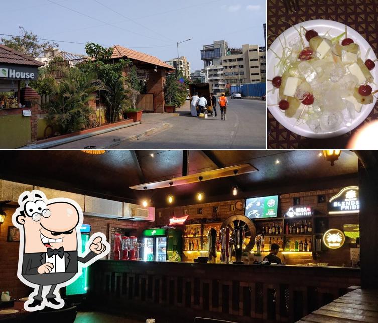 The exterior of Manali Resto Bar