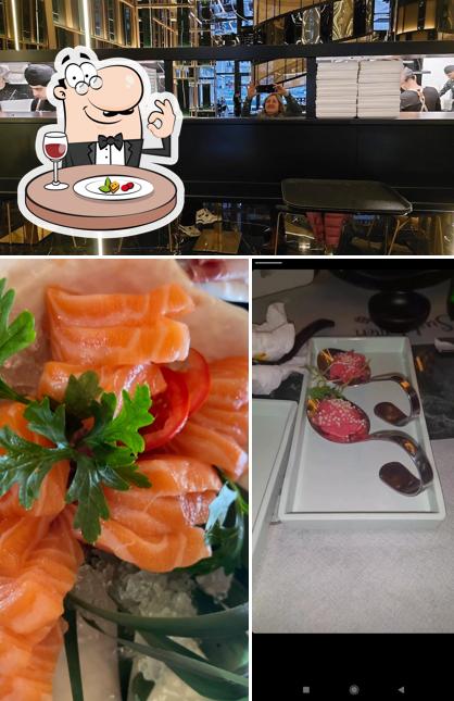 Tra le varie cose da Sushikaiten Avezzano si possono trovare la cibo e interni