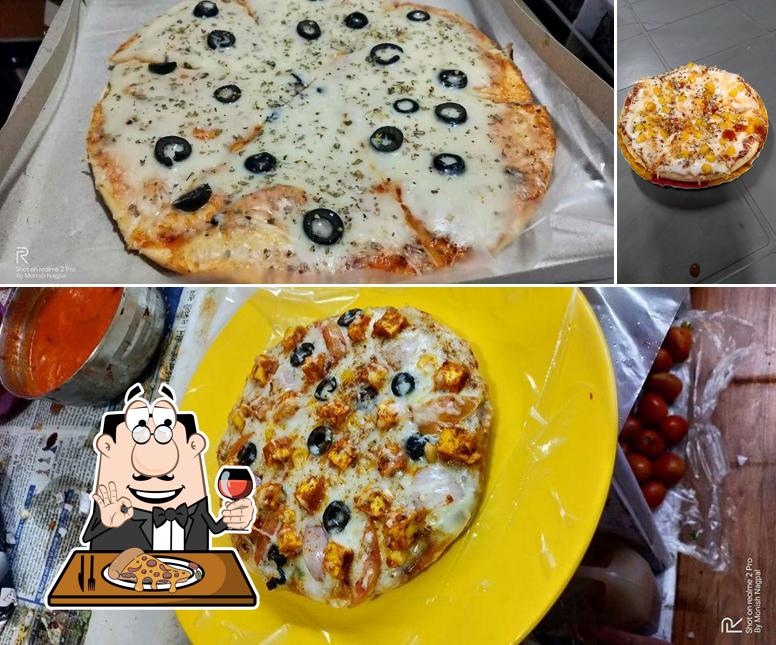 Order pizza at Tango RestoBar & Lounge
