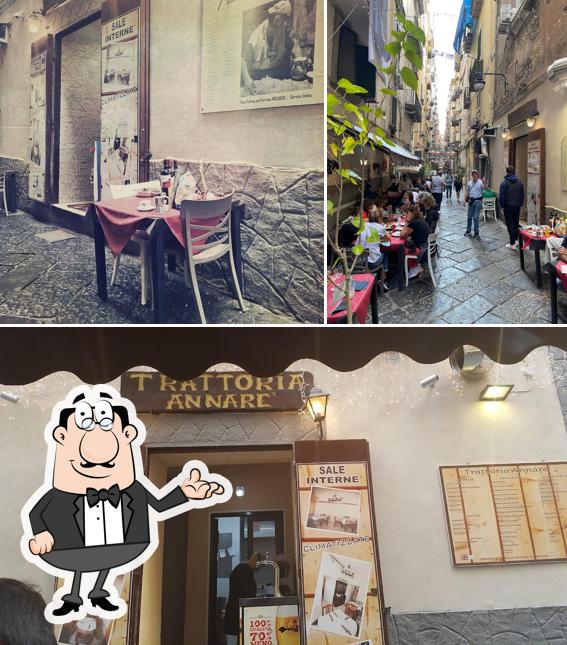 Siediti a un tavolo di Trattoria Annarè Quartieri
