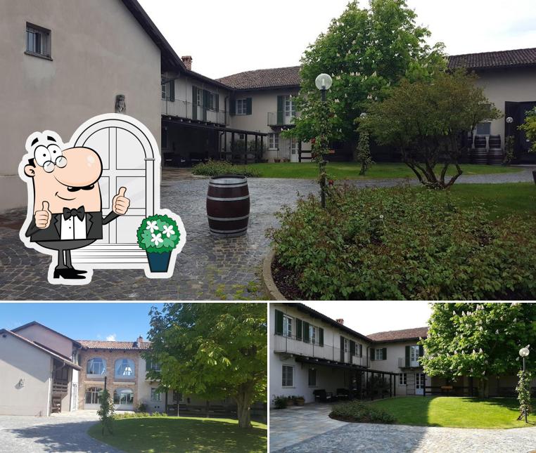 Gli esterni di Locanda del Pilone