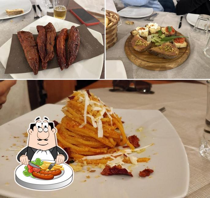 Platti al Osteria Belvedere al Vecchio Frantoio