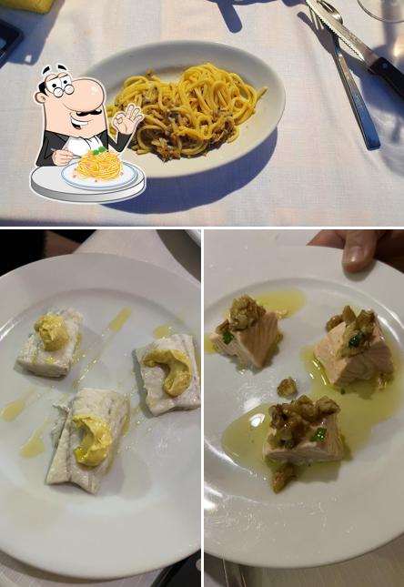 Spaghetti alla carbonara al Osteria Gli Amici Del Gusto
