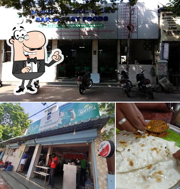 Enjoy the view outside Bakya Veg Restaurant