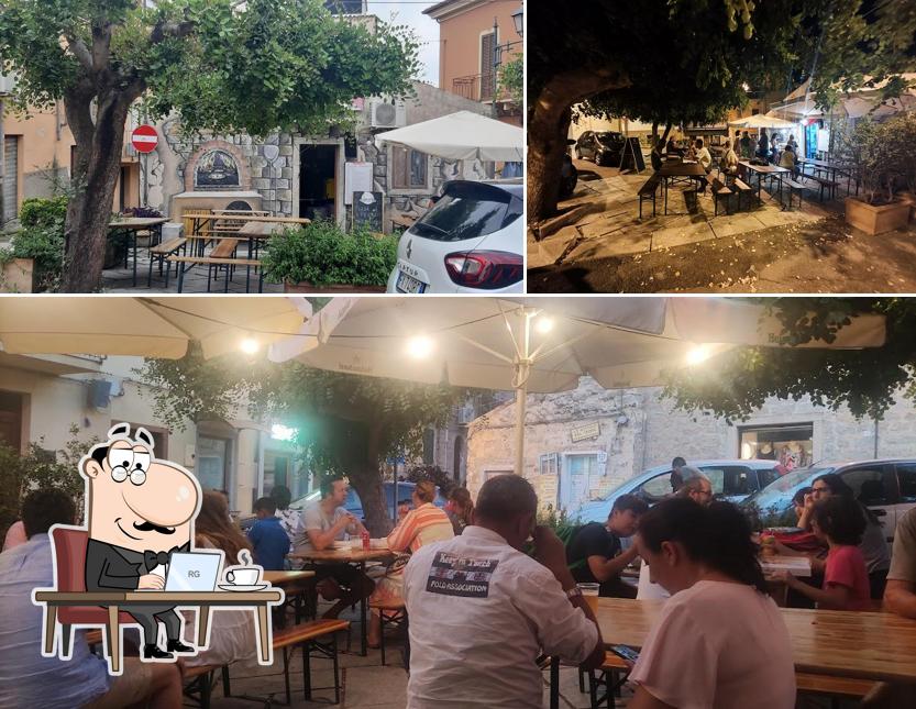 Gli interni di Bru&Gio Pizza Express