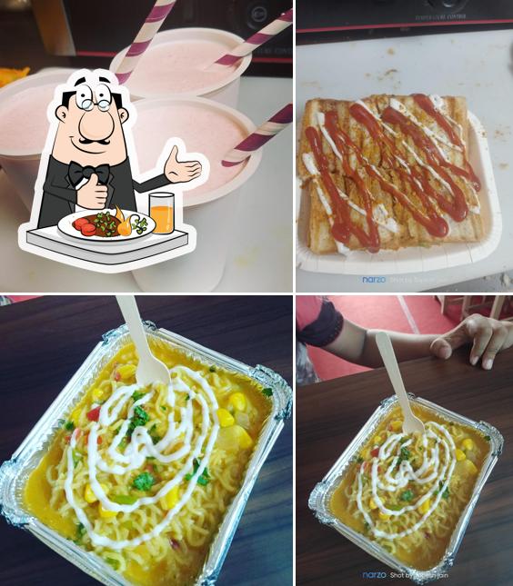 Food at Cafe- A- teen plus