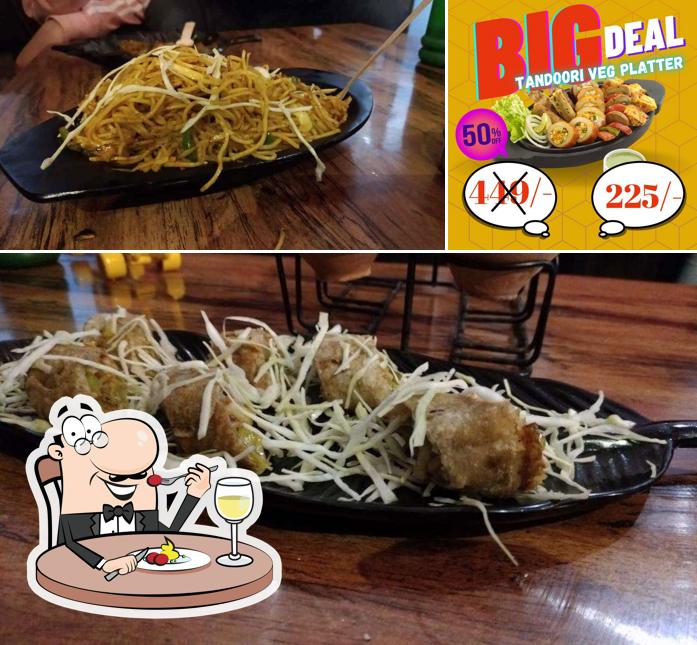 Food at Extra Class Cafe