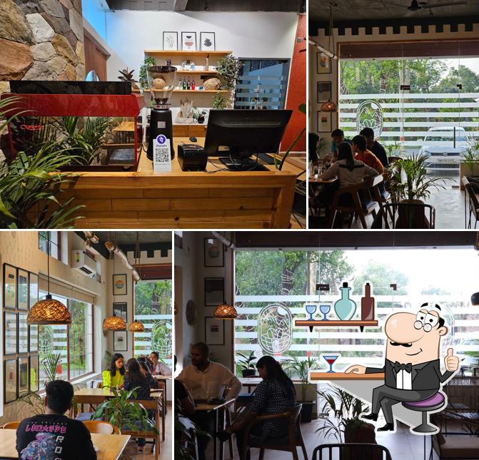 The interior of Doko Cafe