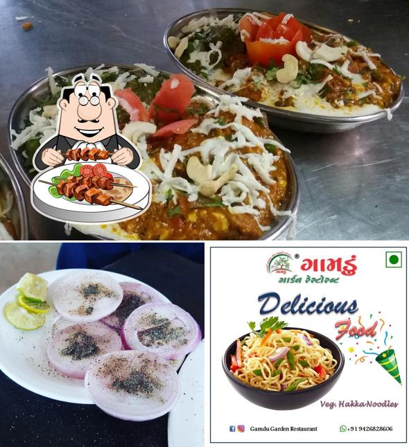 Food at Gamdu Garden Restaurant