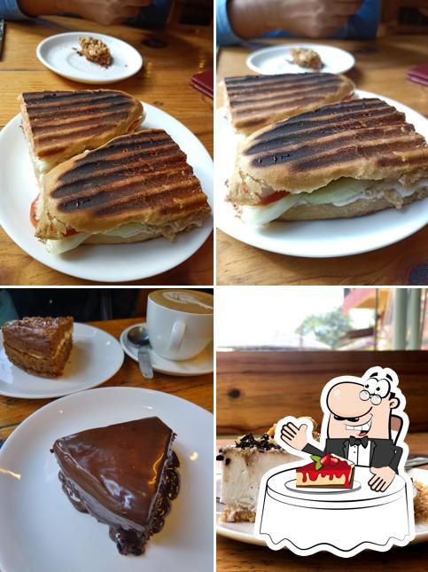 German Bakery Naggar serves a number of desserts