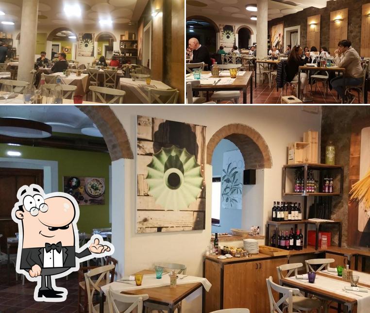 Gli interni di Il Filo d'Olio