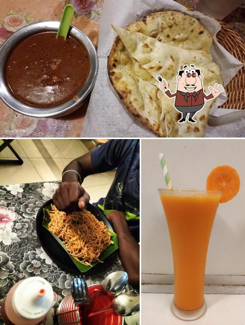 Food at Monkey Magic Karaikudi