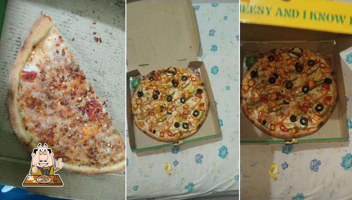 Pick various kinds of pizza