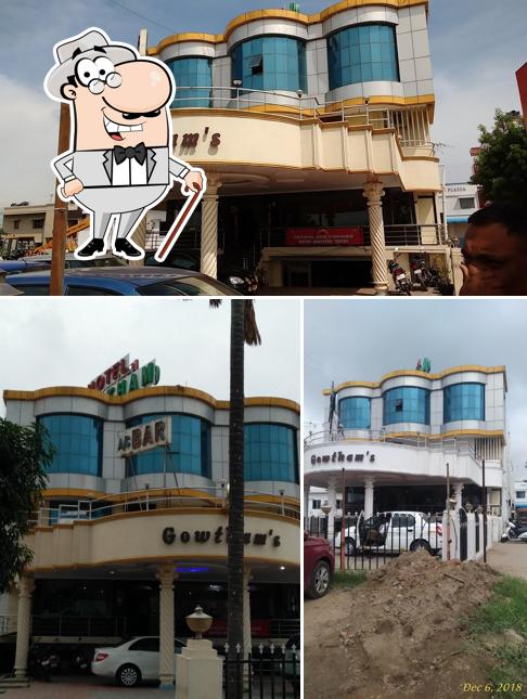 Check out how Hotel Gowtham looks outside