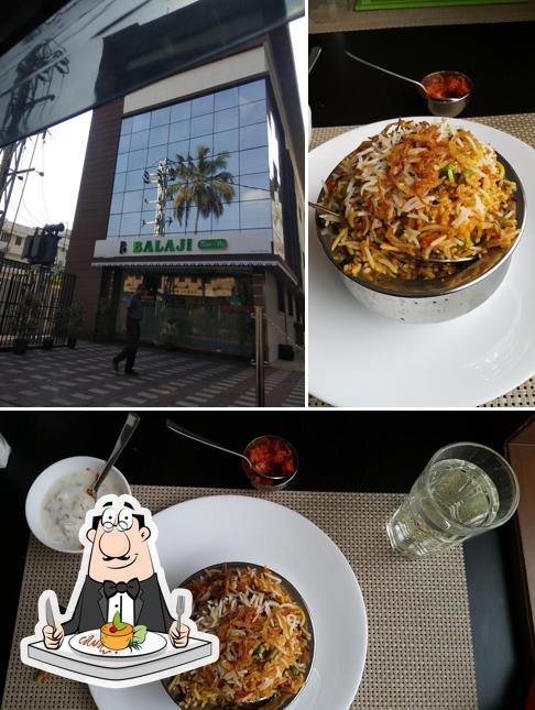 The restaurant's food and exterior