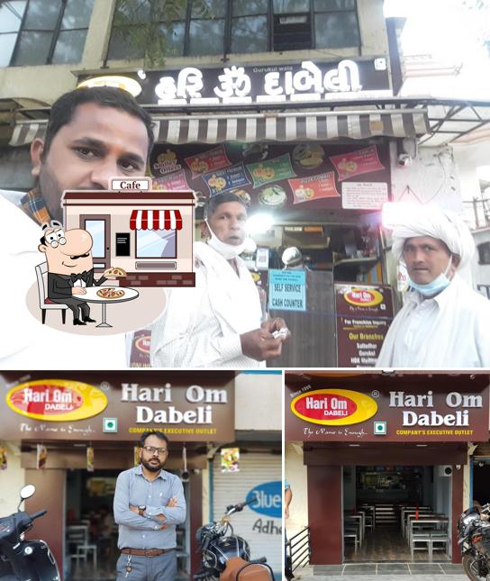 The exterior of Hariom Dabeli