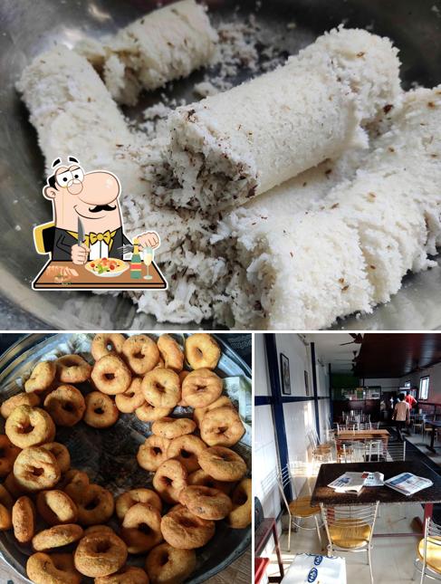 Among various things one can find food and interior at Hotel Nandhanam