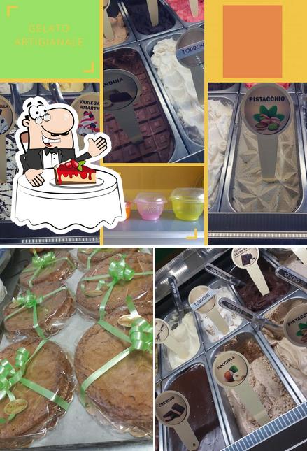 Pan x Focaccia serve un'ampia selezione di dessert