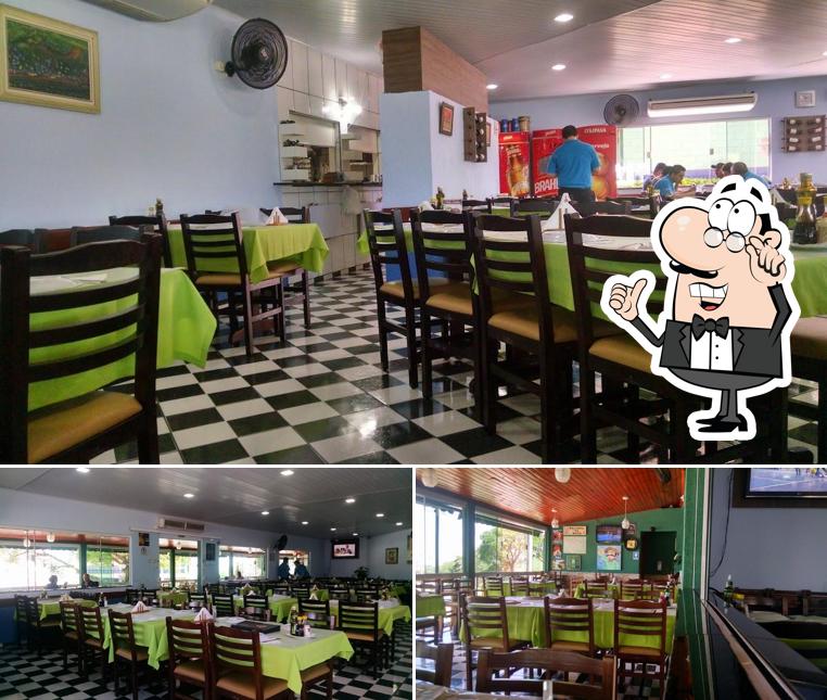 O interior do Picanha da Nove