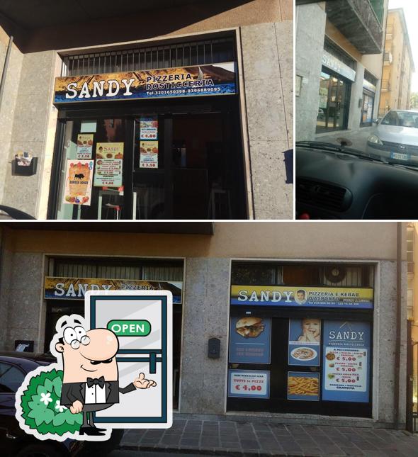 Gli esterni di Sandy pizza d’asporto