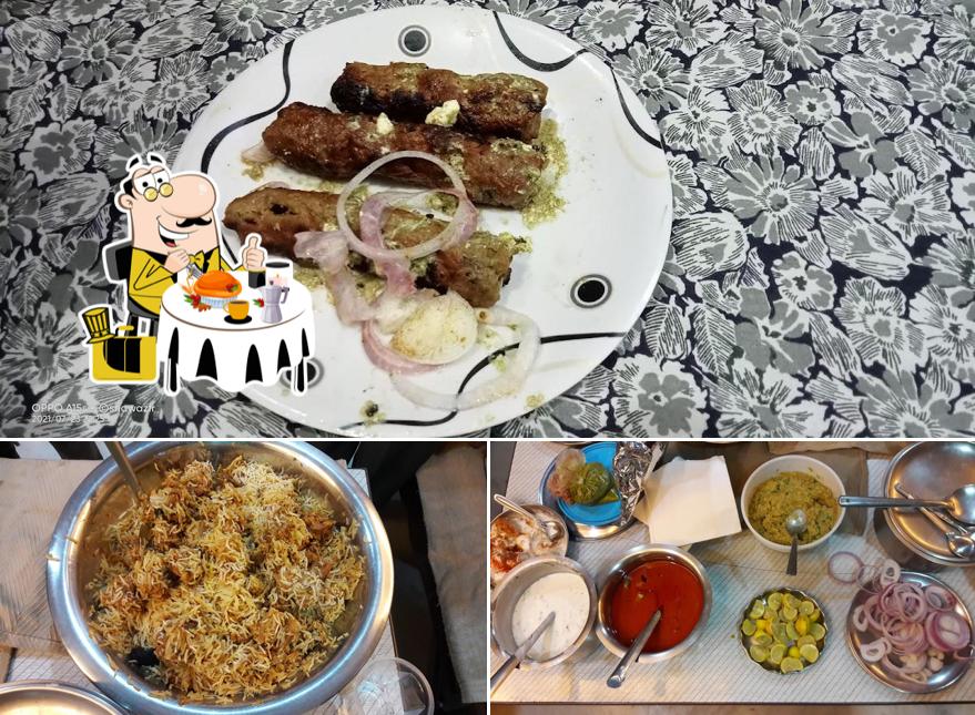 Food at Seven Heaven Restaurant