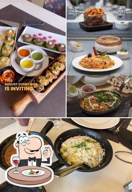 Food at The Curry Wok (TCW)