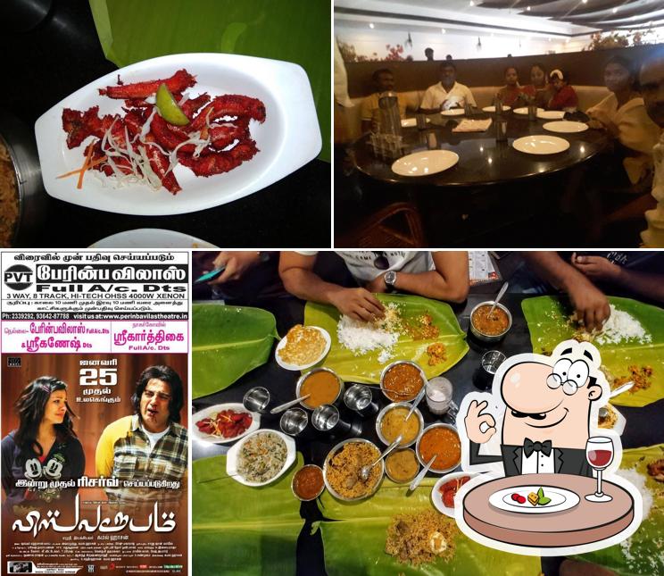 Meals at Vaira Maaligai Restaurant