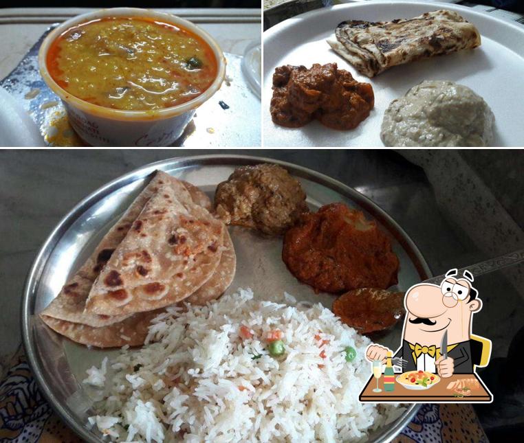 Meals at Gopal Maharaj