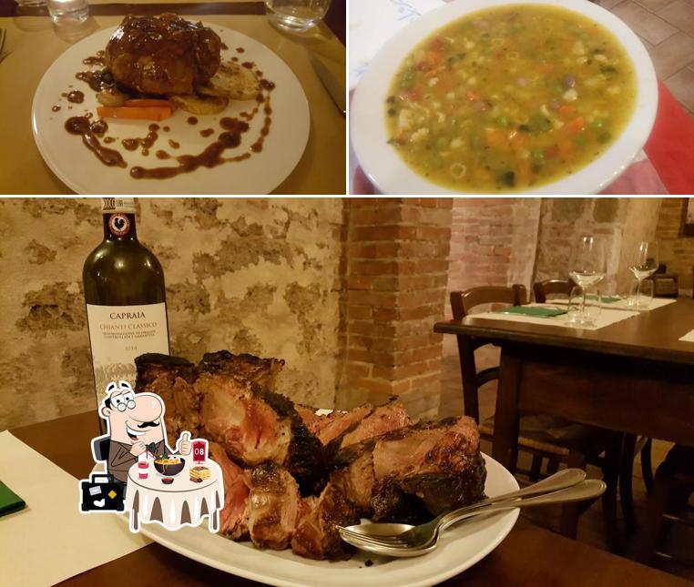 Platti al Ristorante Il Frantoio