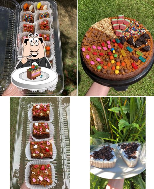 Chocolate cake at Black Heart Cafe